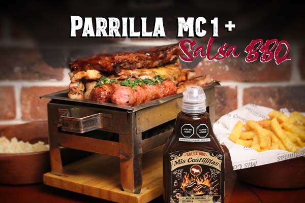 PARRILLA MC 1 + SALSA BBQ
