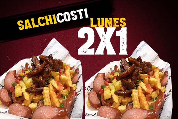 salchi Lunes 2x1 en salchicosti - Imagen 1